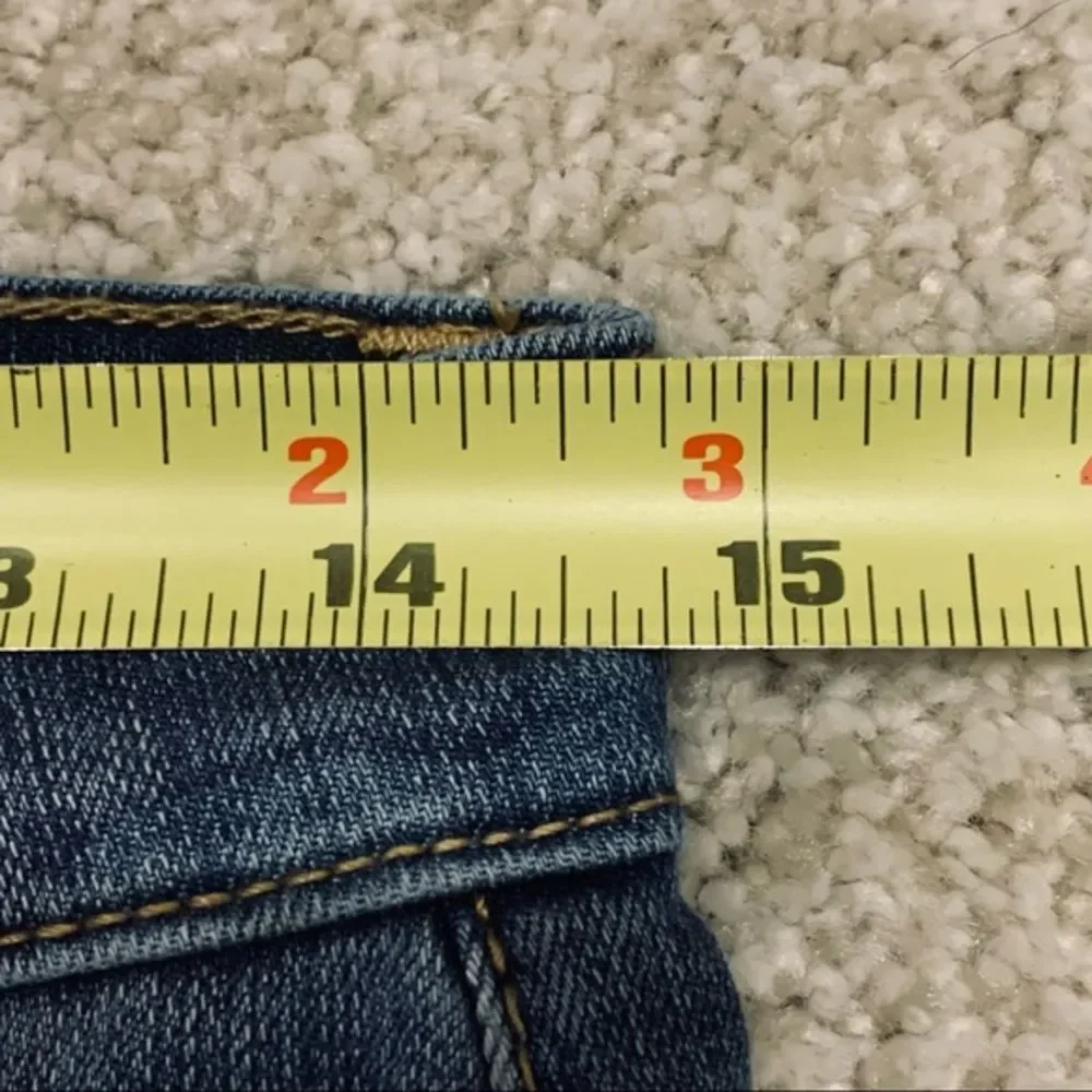 Unionbay High Rise Blue Camo Skinny Jeans 9 - Picture 14 of 16